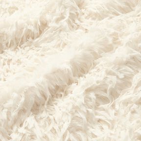 ecopelliccia piume, tinta unita | Katia Fabrics – bianco, 