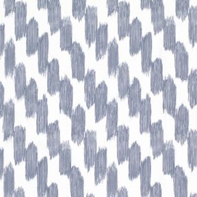 tessuto per costumi da bagno pennellate – bianco lana/grigio ardesia, 
