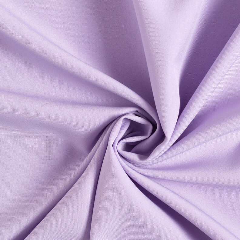 Pantaloni leggeri elasticizzati in tinta unita – lillà,  image number 1