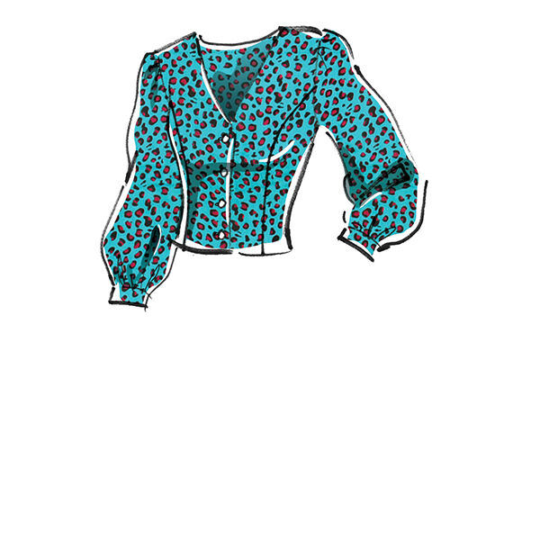 blusa, McCall´s 8040 | 32-40, image number 6
