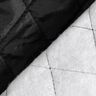 Fodera trapuntata a rombi – nero,  thumbnail number 5