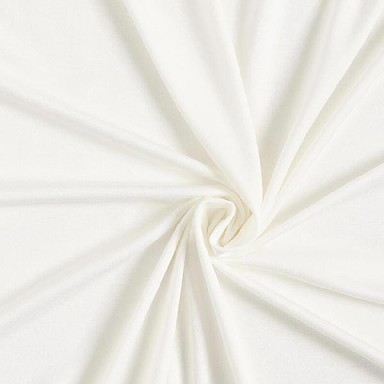 jersey di viscosa leggero – bianco lana, image number 1