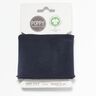GOTS Cuff Tubolari in maglia tinta unita – blu notte,  thumbnail number 1