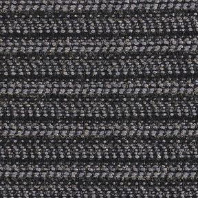 Tessuto per cappotti misto lana vergine Lurex melange – antracite, 