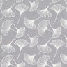 tessuto in cotone cretonne ginkgo – grigio,  thumbnail number 1