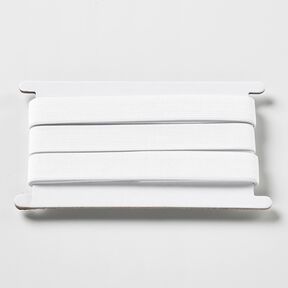 Nastro elasticizzato liscio [3 m | 20 mm] &ndash; bianco, 