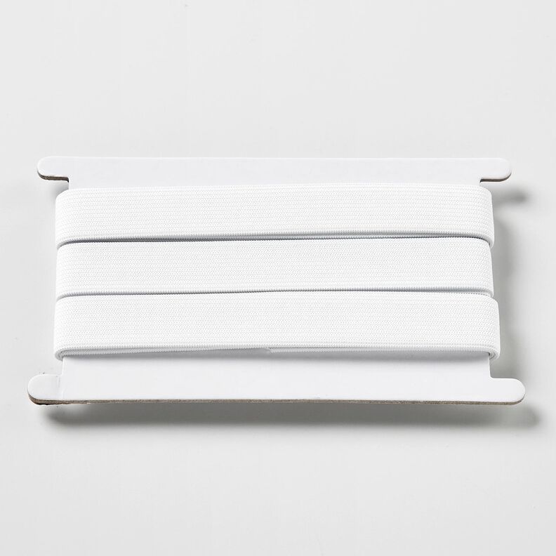 Nastro elasticizzato liscio [3 m | 20 mm] &ndash; bianco,  image number 1