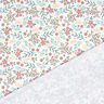 tessuto per costumi da bagno UPF50 Tralci di fiori – bianco lana/oro rosa,  thumbnail number 4