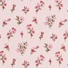 tessuto in cotone cretonne Mini boccioli – rosé/rosa fucsia acceso,  thumbnail number 1