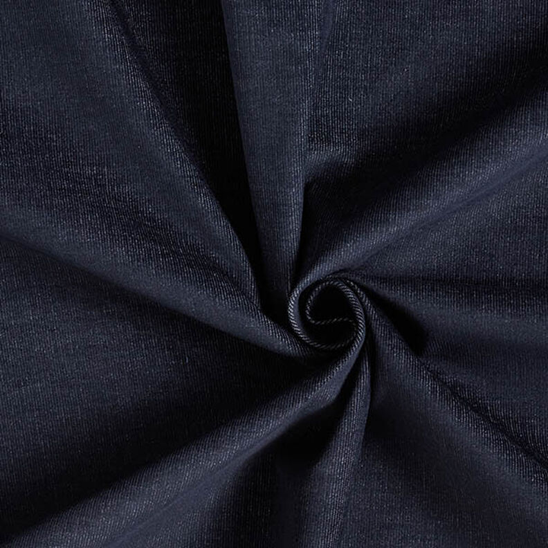 velluto a costine stretch effetto jeans – blu marino,  image number 1