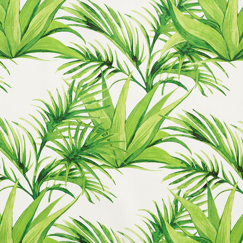 Tessuti da esterni canvas foglie tropicali – verde chiaro,  image number 1