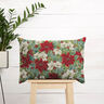tessuto arredo gobelin Stelle di Natale bicolori – beige chiaro/rosso,  thumbnail number 6