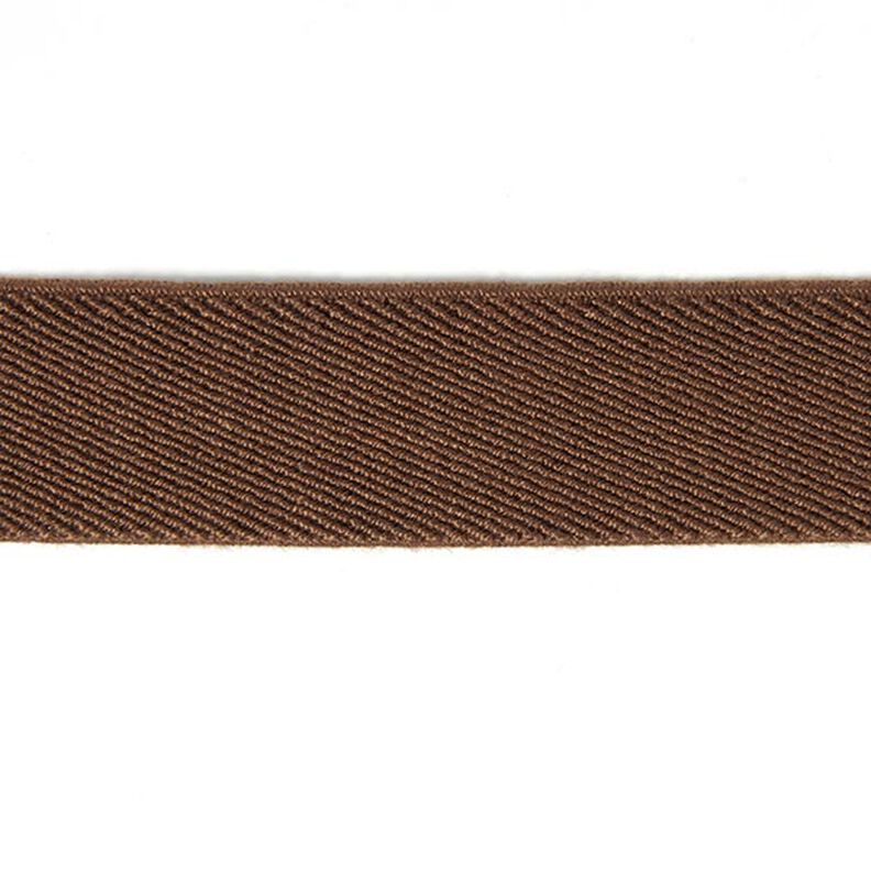 Nastro elastico basic - marrone,  image number 1