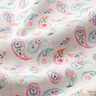 Paisley in misto lino – avorio/rosa,  thumbnail number 2