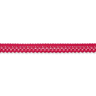 bordura con pompon [12 mm] - rosa fucsia neon, 