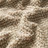 Pelliccia sintetica effetto maglia grossa – beige,  thumbnail number 2