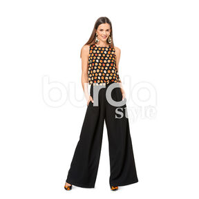 pantalone, Burda 6544, 