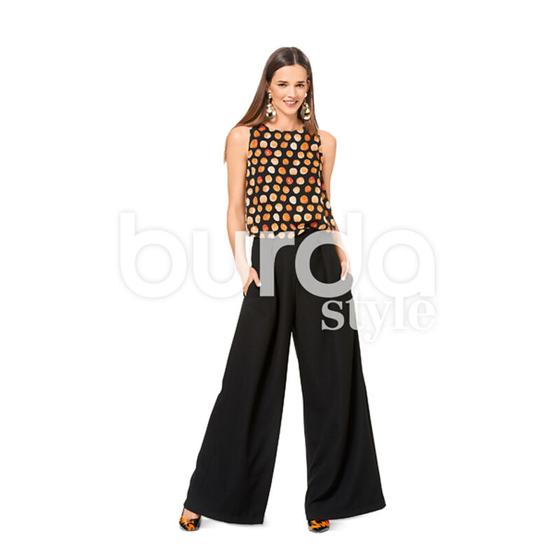 pantalone, Burda 6544,  image number 2