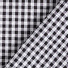 seersucker misto cotone, quadretti Vichy – nero,  thumbnail number 4