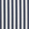 tessuto in cotone cretonne Strisce marittime – nero-azzurro/tortora chiaro,  thumbnail number 1