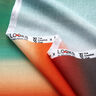 GOTS Batista di cotone Tramonto sfumato | TCC x LOOKS by Wolfgang Joop – arancione/grigio ardesia,  thumbnail number 4