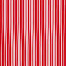 popeline di cotone strisce – rosso/bianco,  thumbnail number 1
