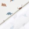 GOTS jersey di cotone Dinosauri contenti stampa digitale – avorio,  thumbnail number 4