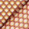 cotone rivestito mattonelle a fiori – senape/bianco,  thumbnail number 4