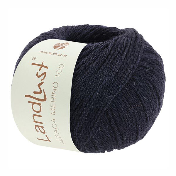 LANDLUST Alpaca Merino 100, 50g | Lana Grossa – blu notte, image number 1