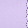 mussolina / tessuto doppio increspato Bordo ad arco a doppia faccia  | Poppy Fabrics – lillà/lillà,  thumbnail number 1