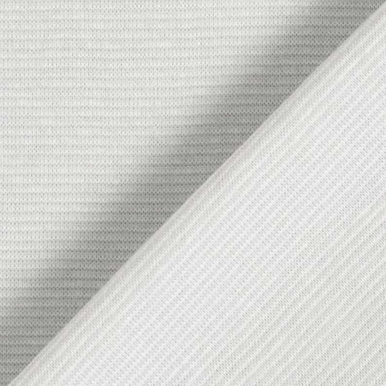 Costina tubolare per polsini con anelli stretti – grigio nebbia/bianco lana,  image number 3