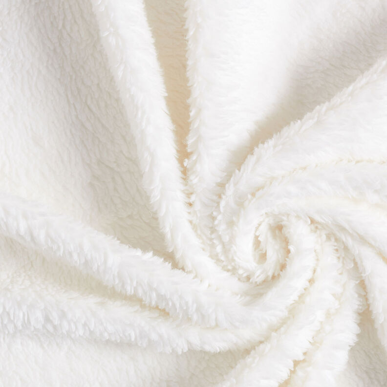 Sherpa Misto cotone tinta unita – bianco lana, image number 3