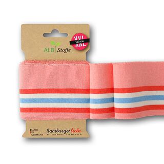 GOTS tessuto in maglia per bordi e polsin CUFF ME POLO [140 cm | 7,5 cm]  | Albstoffe, 