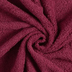 tessuto in spugna – rosso Bordeaux, 