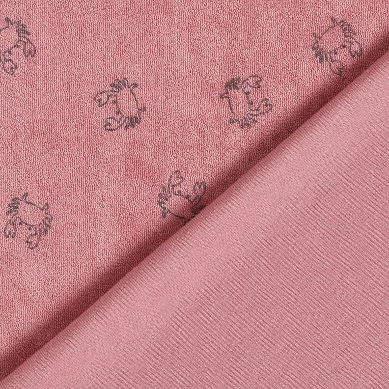 Maglia in spugna Granchi – rosa antico scuro,  image number 4