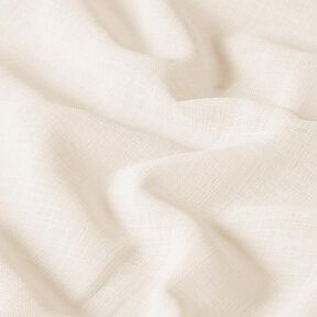 tessuto per tende voile Ibiza 295 cm – bianco lana | Resto 70cm, 