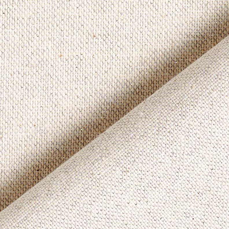Mezzo panama Lurex monocromatico – grigio seta,  image number 2