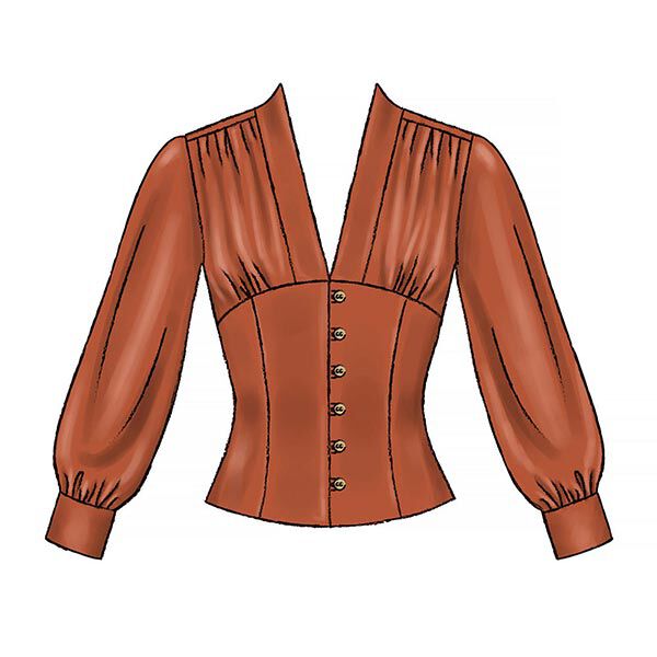 blusa, McCall‘s 7978 | 40-48, image number 4