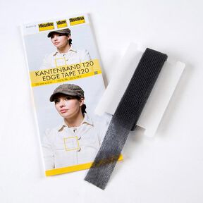 Nastro per bordi T20 [20 mm x 5 m] | Fliselina – antracite, 