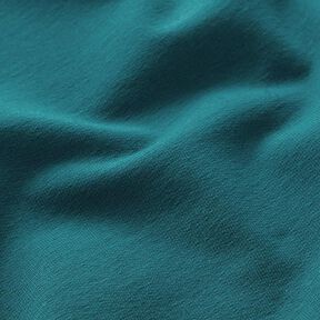 French terry leggero tinta unita – petrolio, 