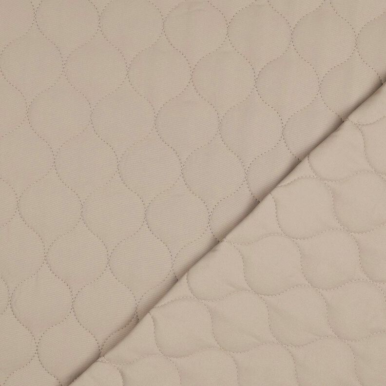 tessuto trapuntato Motivo circolare | Poppy Fabrics – beige scuro,  image number 4