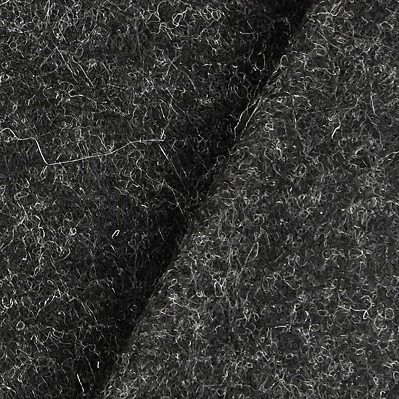 Feltro 90 cm / 1 mm di spessore – grigio scuro,  image number 3