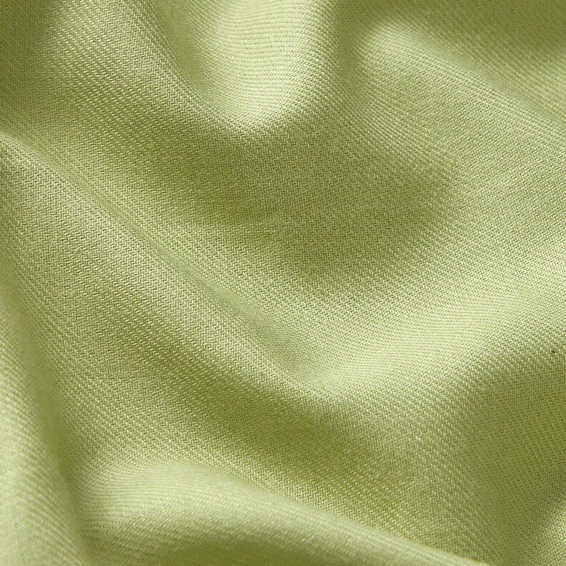 Blusa in tessuto misto cotone-viscosa in tinta unita – verde chiaro,  image number 2