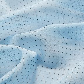 Righe con righe glitterate e pois – azzurro, 