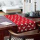 popeline di cotone, renne che saltano – rosso,  thumbnail number 7