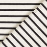 jersey di cotone Righe larghe e sottili – crema/nero,  thumbnail number 4