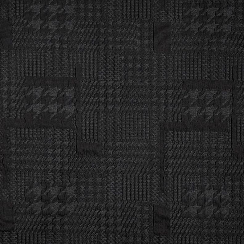 Maglia Cloqué Principe di Galles a grandi quadri – antracite,  image number 1