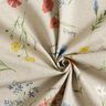 cotone rivestito Fiori alpini – naturale/blu,  thumbnail number 4