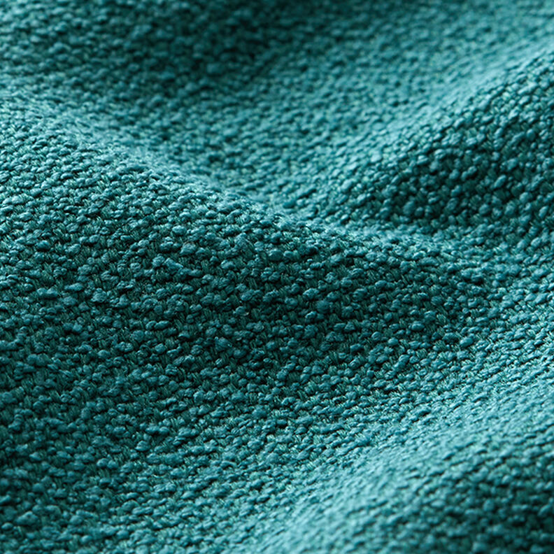 tessuto da tappezzeria bouclé fine – turchese,  image number 2