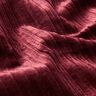 Velluto elasticizzato misto cotone-viscosa in tinta unita – rosso Bordeaux,  thumbnail number 2
